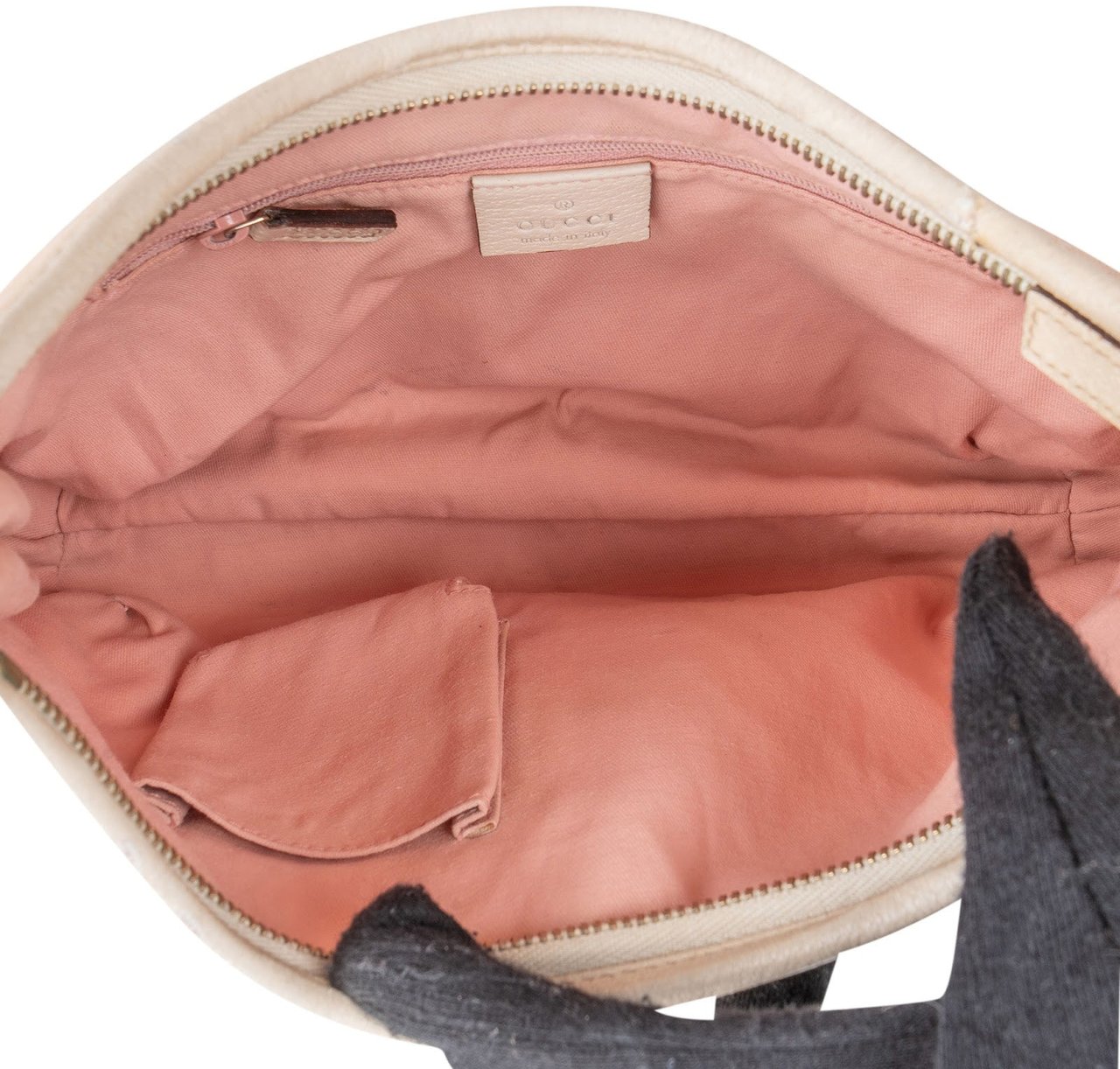 Gucci Monogram GG Canvas Abbey D-Ring Shoulder Bag Roze