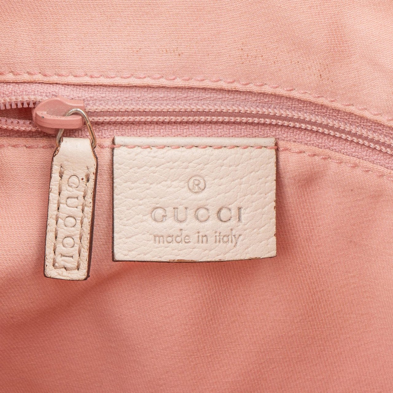 Gucci Monogram GG Canvas Abbey D-Ring Shoulder Bag Roze