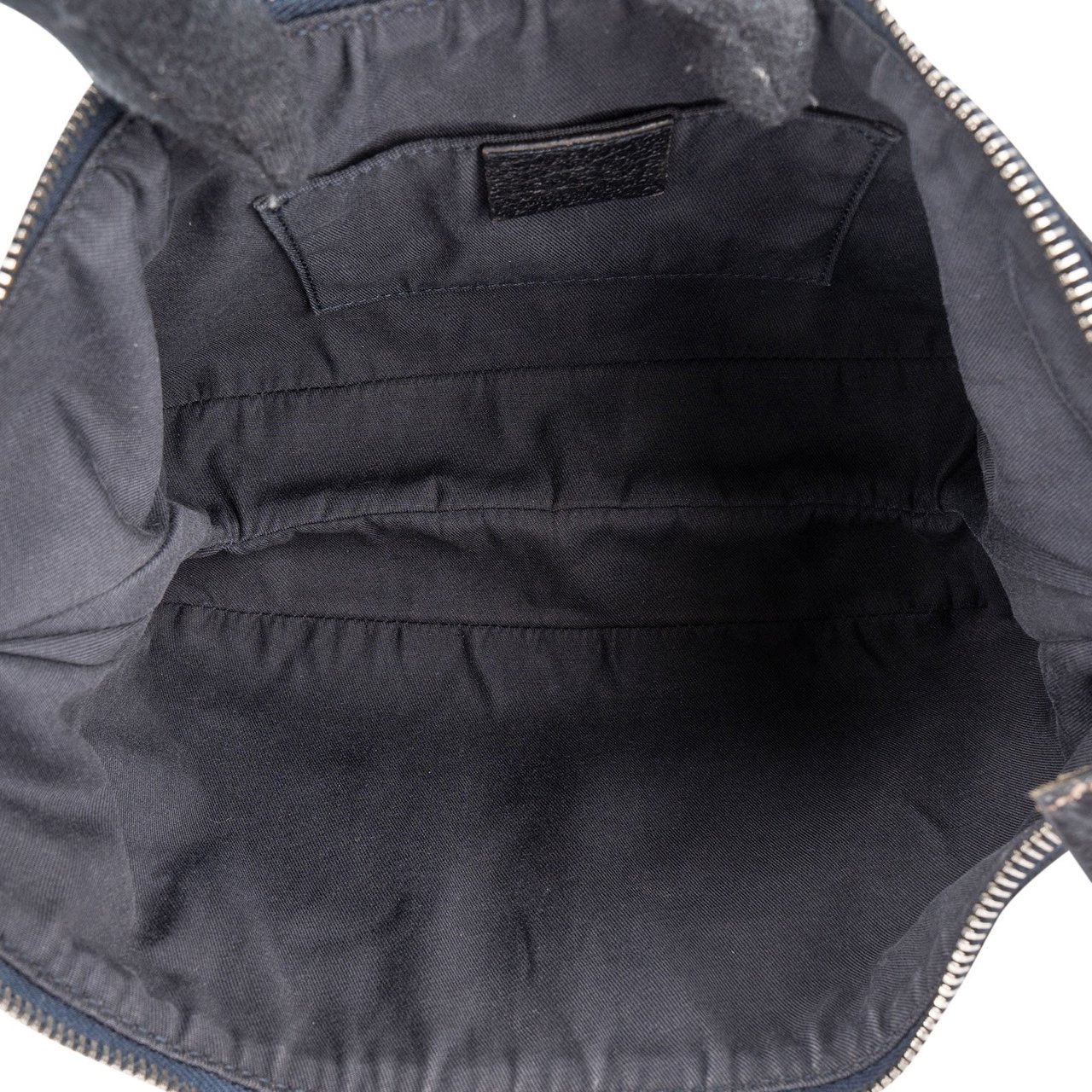 Gucci Gucci Monogram GG Canvas Pochette Handbag Blauw