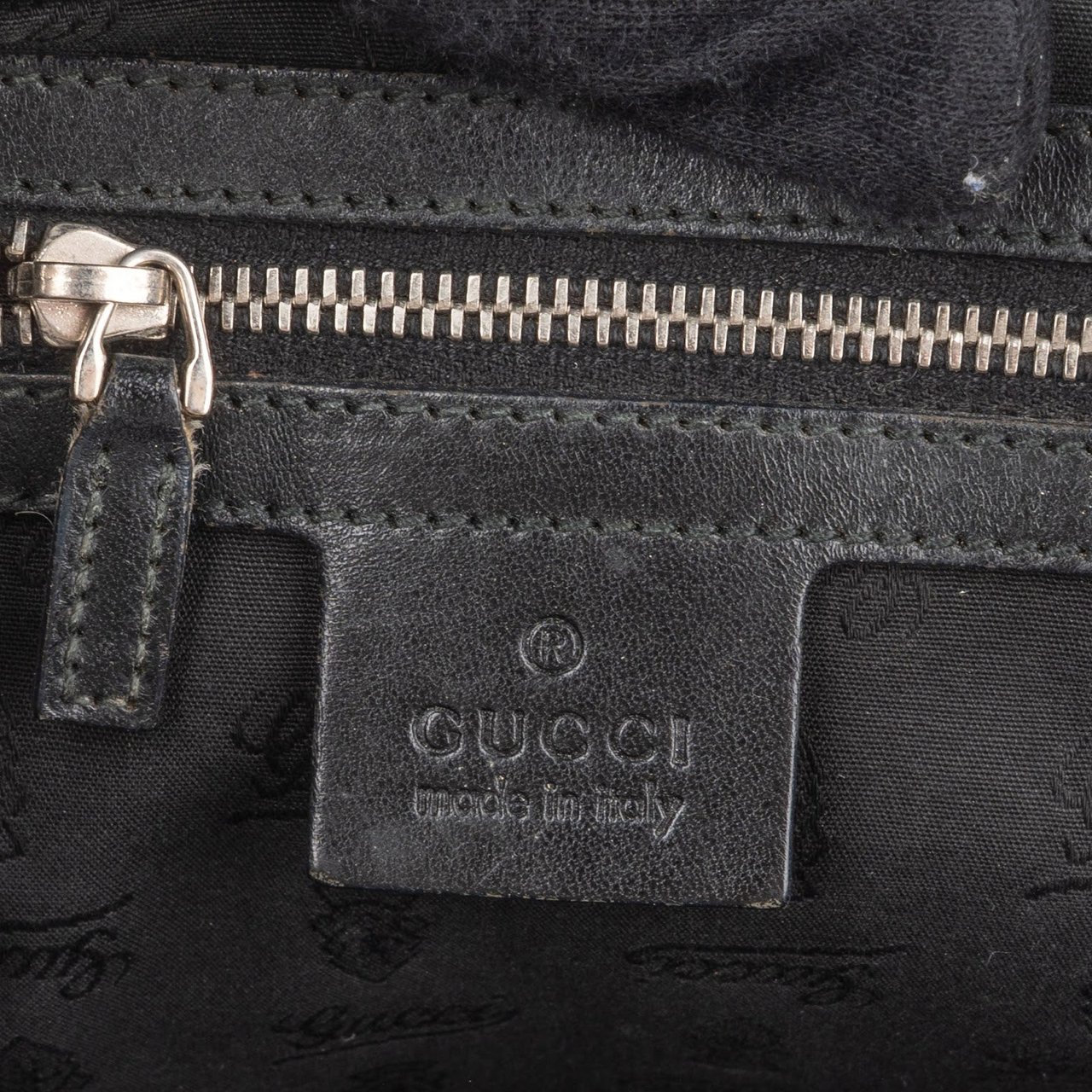 Gucci Gucci Monogram GG Interlocking Shoulder Bag Beige