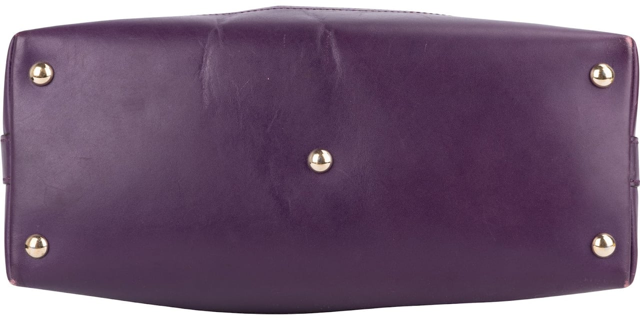 Gucci Gucci Monogram GG Canvas Leather Tassel Handbag Beige