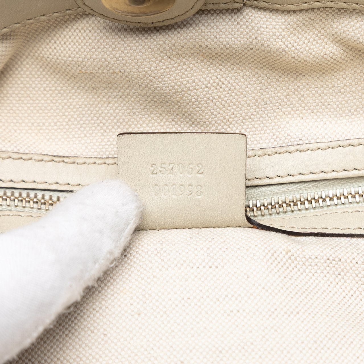 Gucci GG Canvas Mayfair Tote Bruin