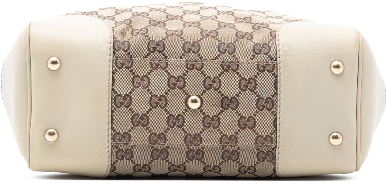 Gucci GG Canvas Mayfair Tote Bruin