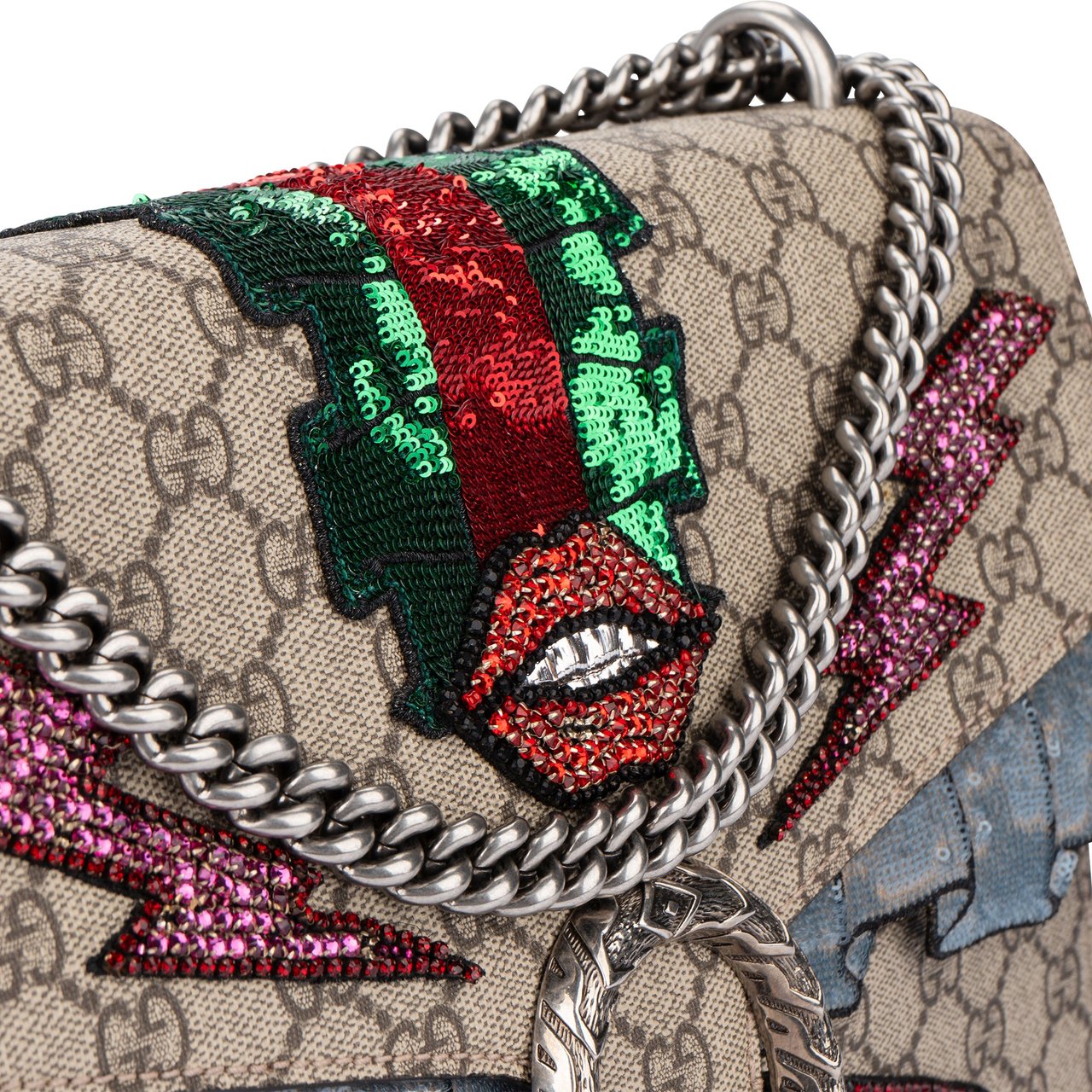 Gucci Gucci Limited Kiss & Flash Dionysus Crossbody Bag Divers