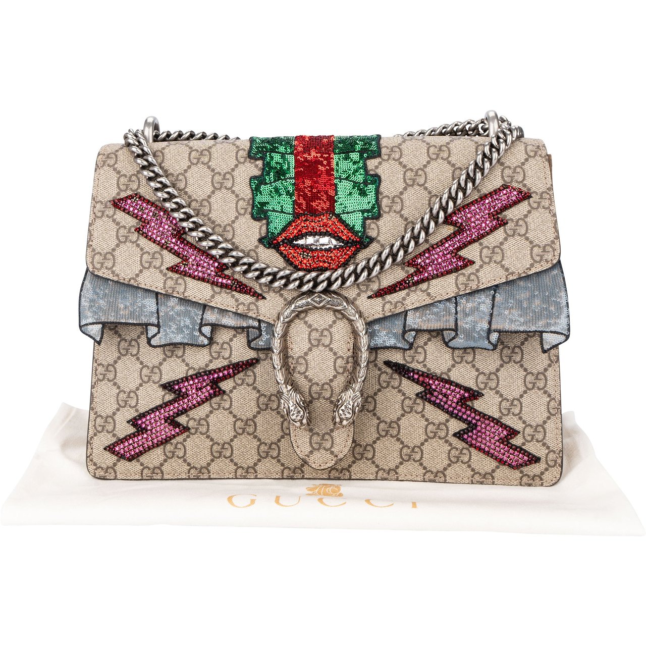 Gucci Gucci Limited Kiss & Flash Dionysus Crossbody Bag Divers