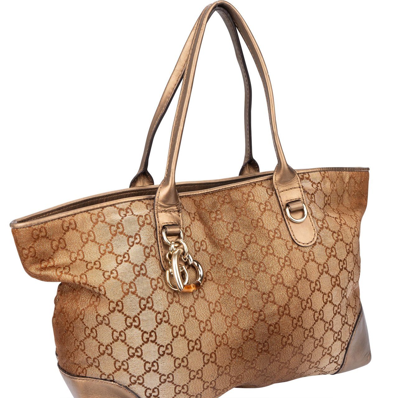 Gucci Gucci GG Shimmer Monogram Handbag Divers