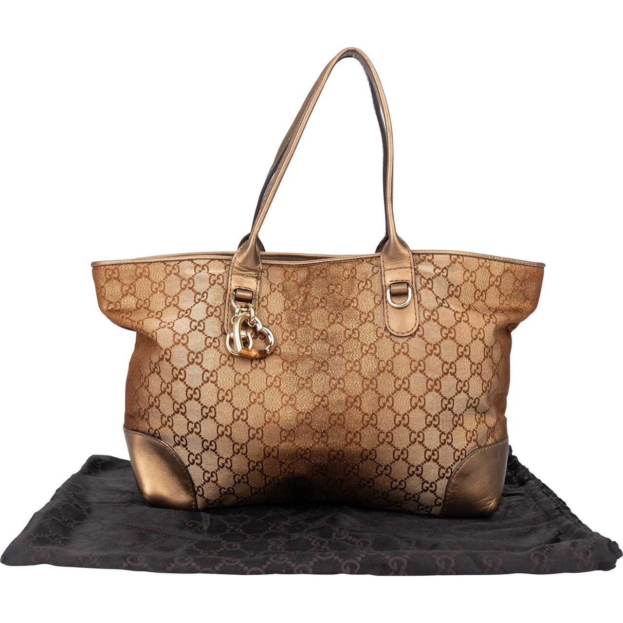 Gucci Gucci GG Shimmer Monogram Handbag Divers