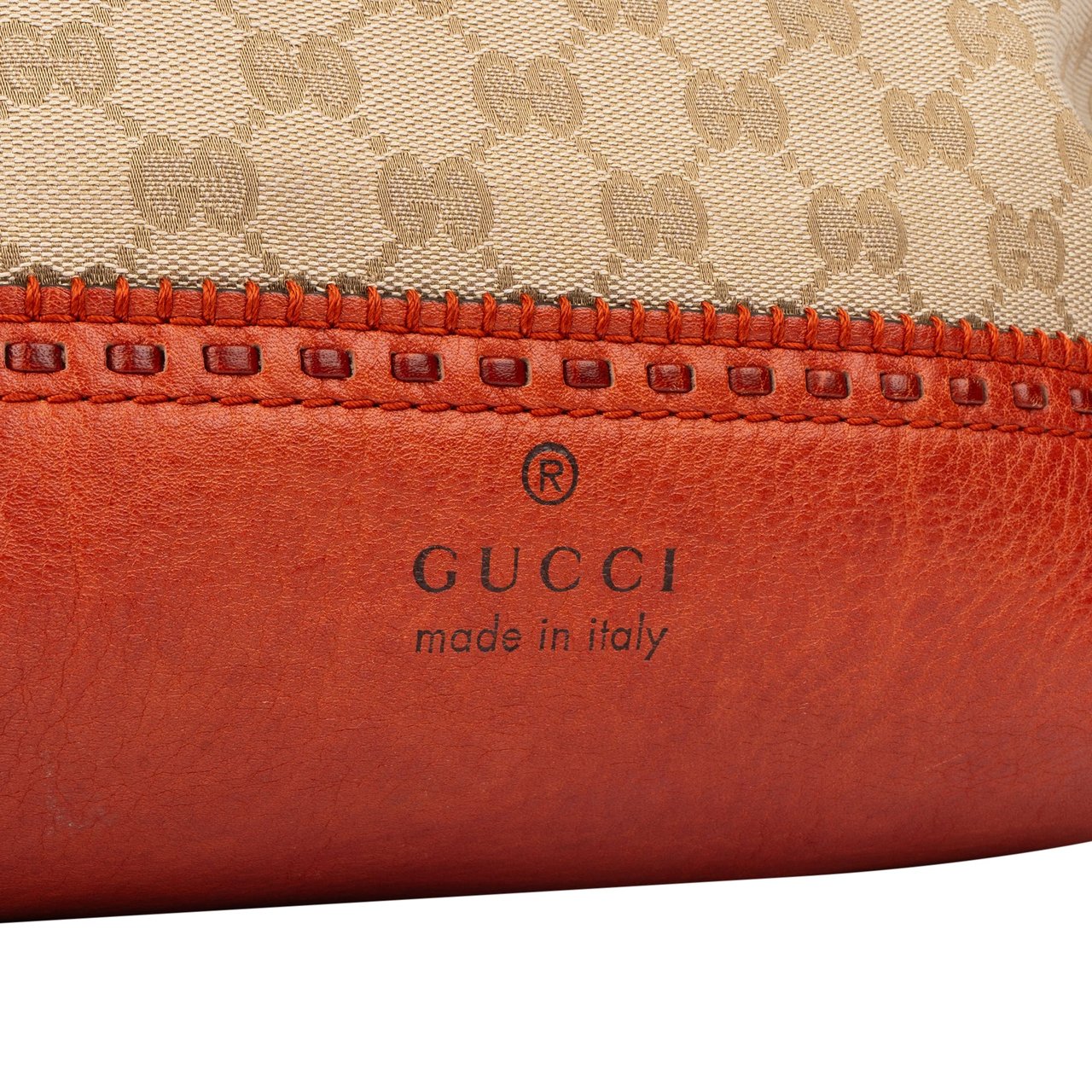 Gucci Gucci GG Monogram Crafty Bamboo Handbag Divers
