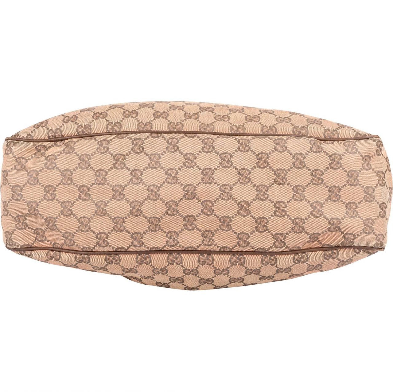 Gucci Gucci Monogram GG Sukey Tote Handbag Beige