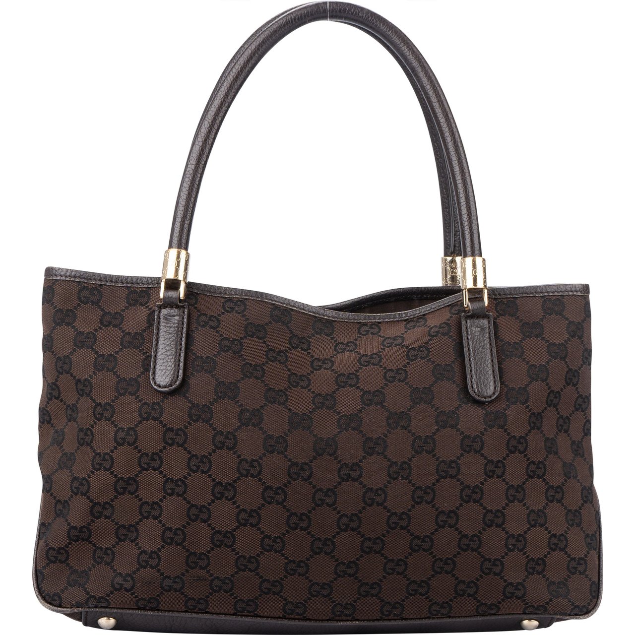 Gucci Gucci GG Monogram Handle Handbag Divers