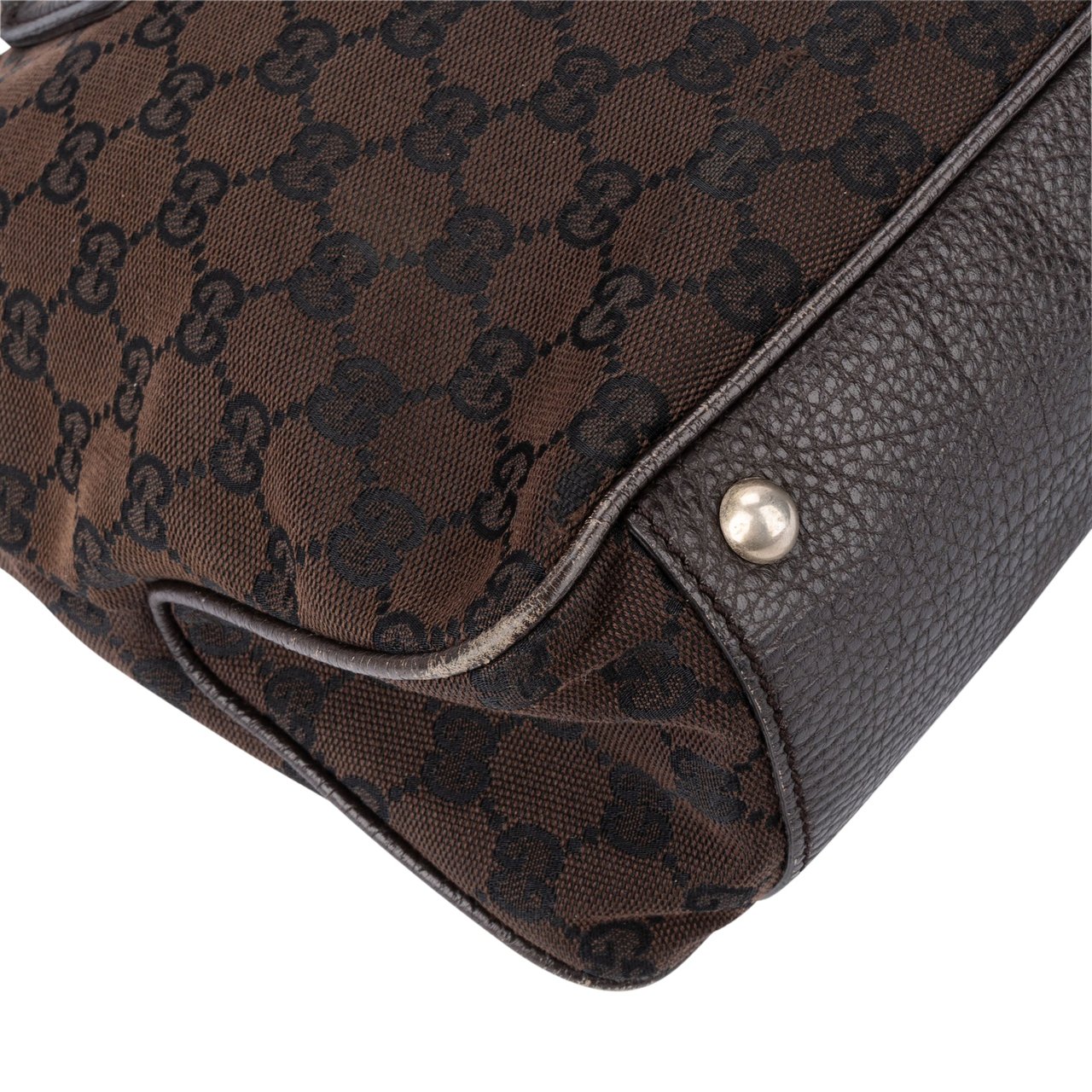 Gucci Gucci GG Monogram Handle Handbag Divers
