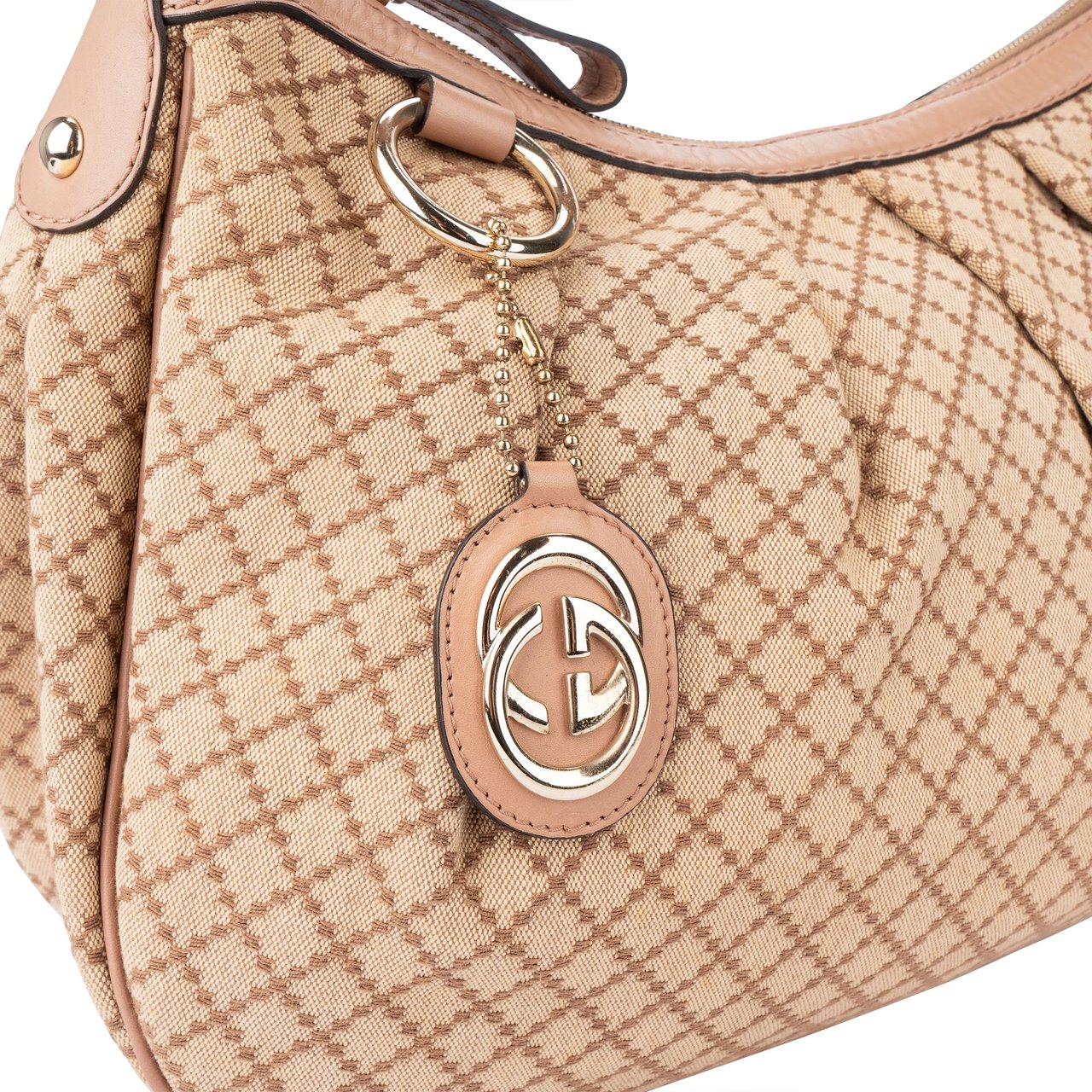 Gucci Gucci Diamanta Monogram Sukey Handbag Divers