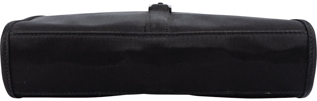 Gucci Gucci Mini Satin Jackie Handbag Zwart