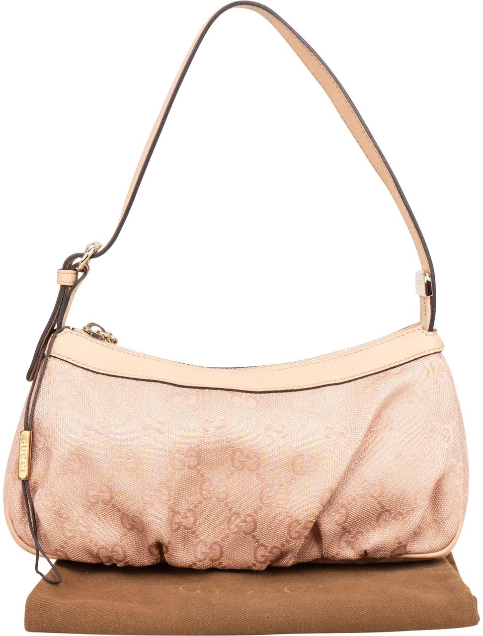 Gucci Monogram GG Heart Mini Shoulder Bag Roze