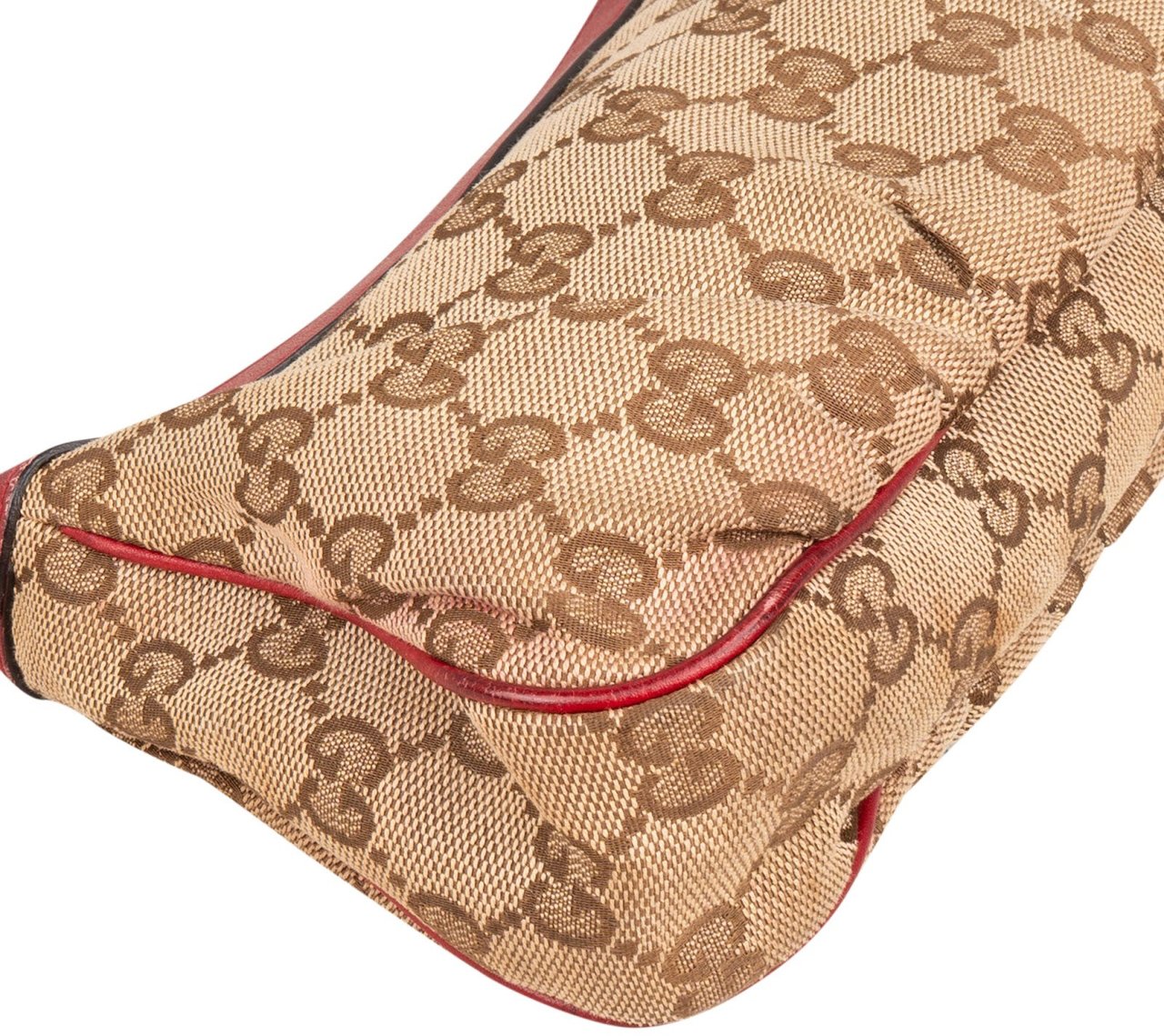 Gucci Gucci Monogram GG Heart Mini Shoulder Bag Beige