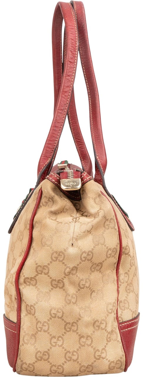 Gucci Gucci Monogram GG Princy Shoulder Bag Beige