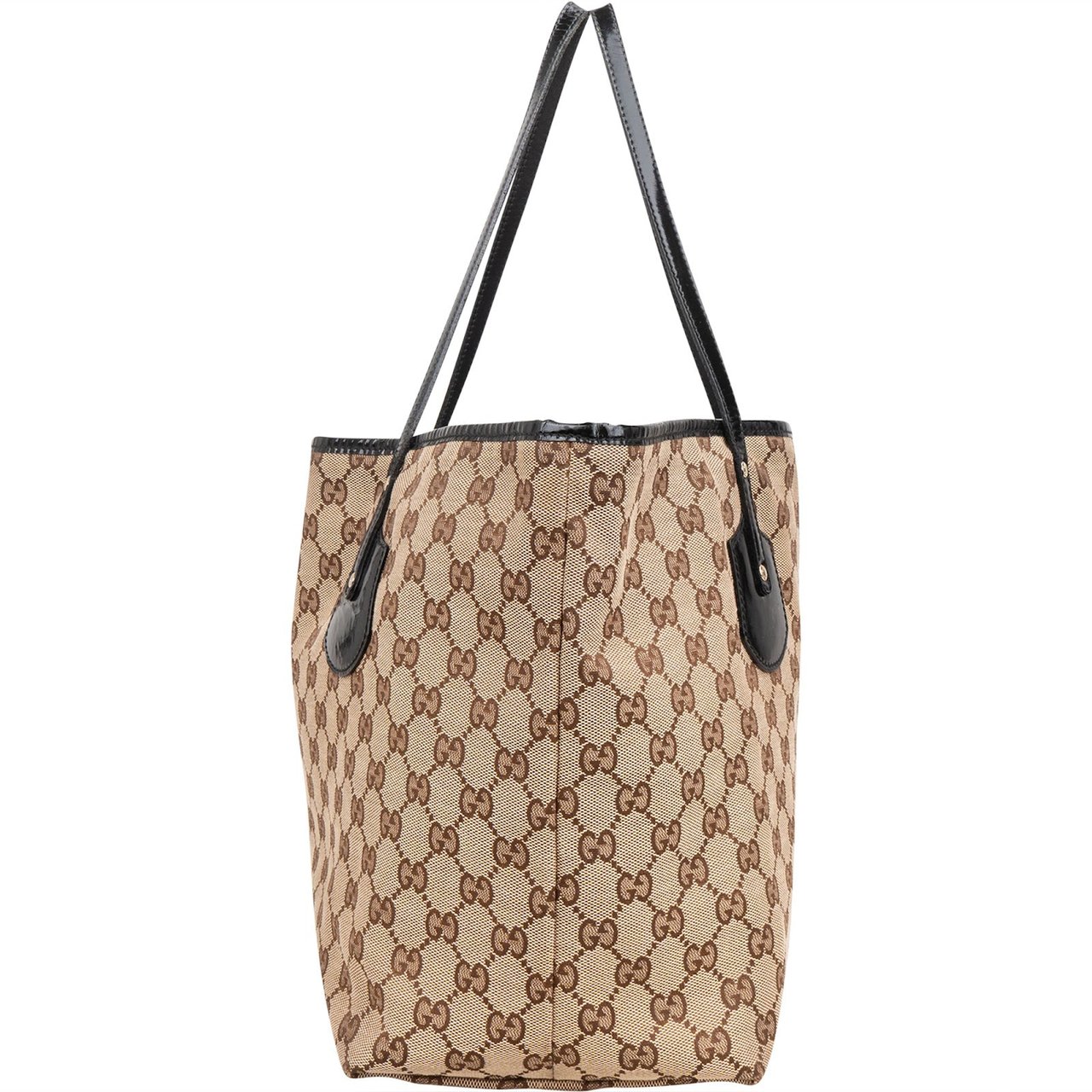 Gucci Gucci Monogram GG Charmy Handbag Beige