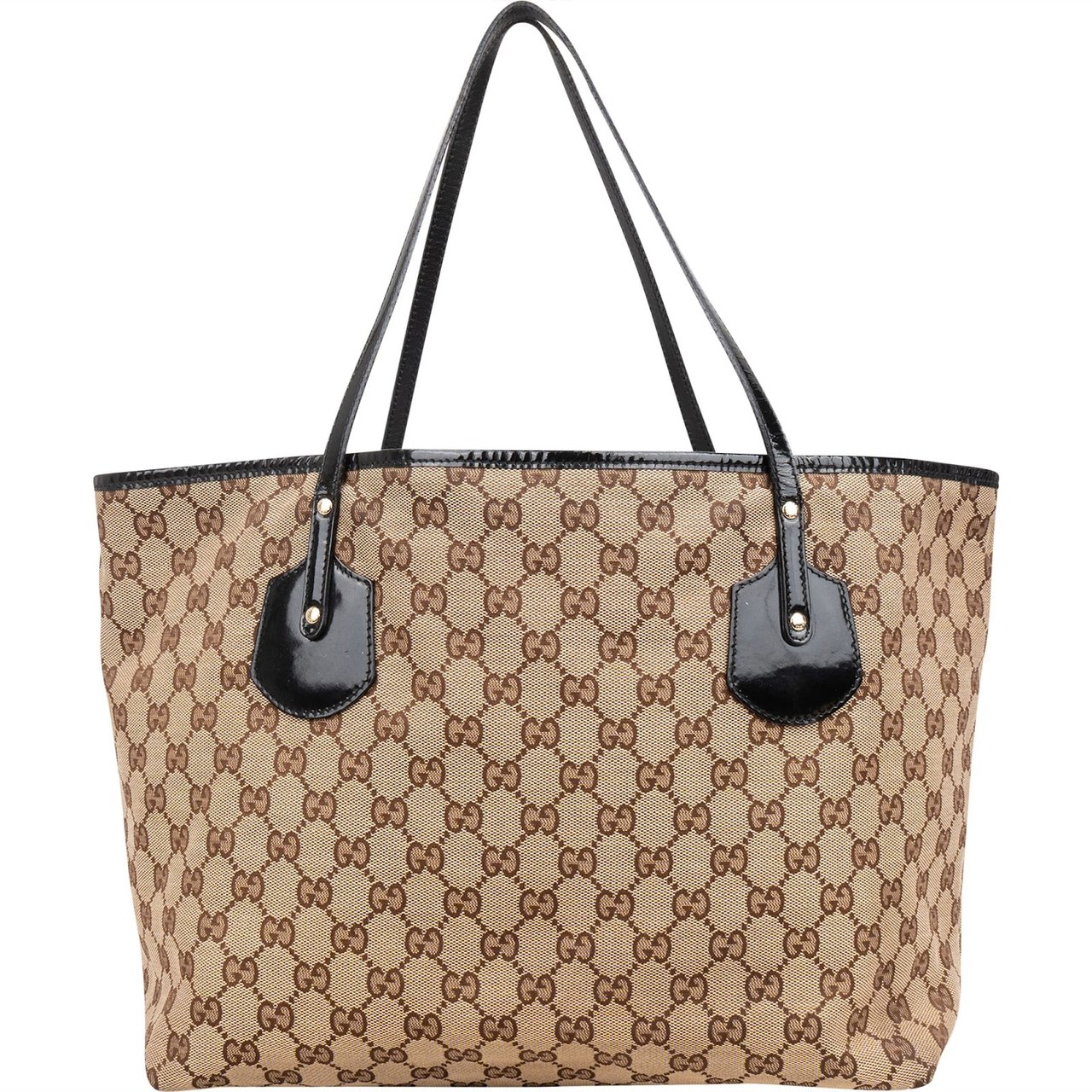 Gucci Gucci Monogram GG Charmy Handbag Beige
