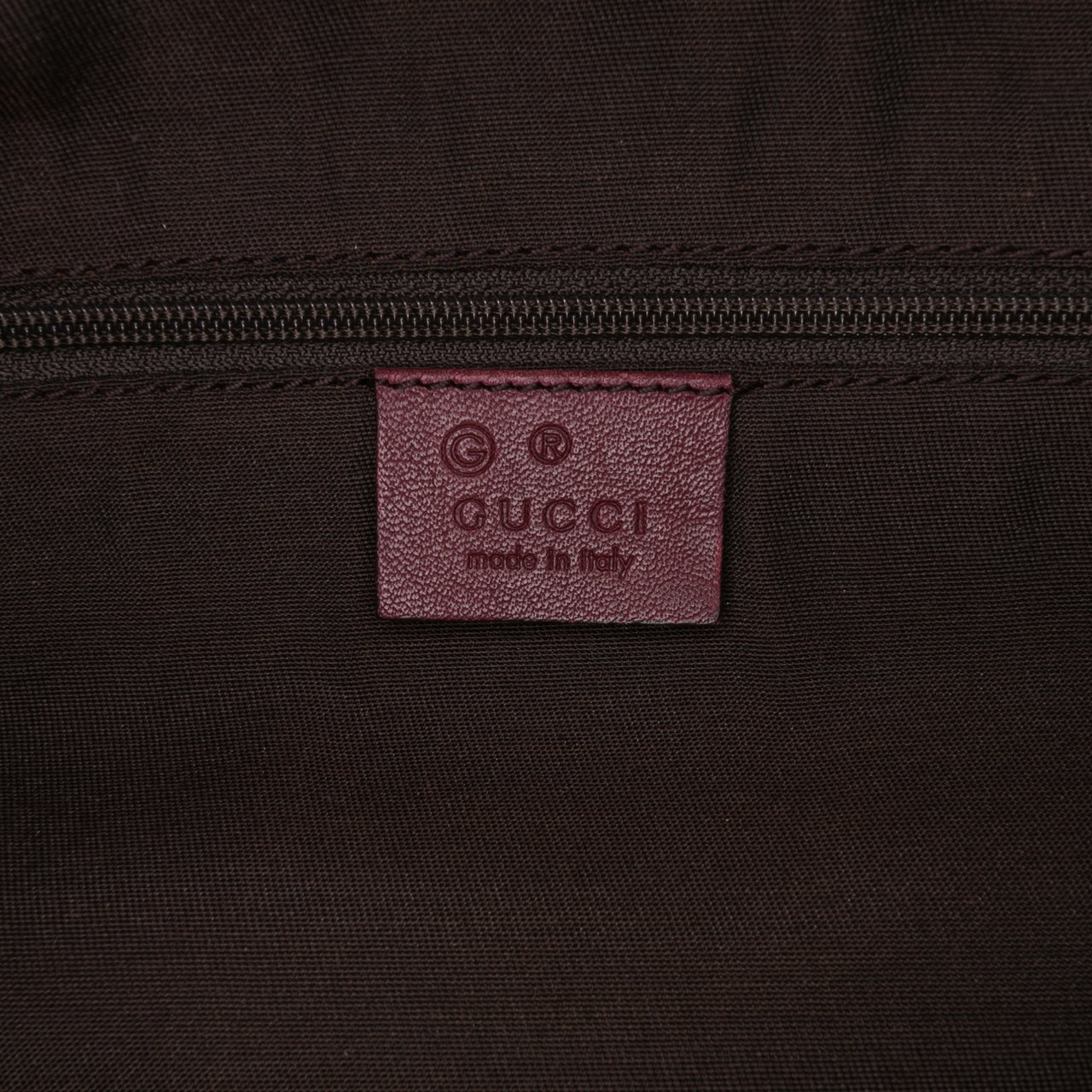 Gucci Guccissima Tender Bamboo Bar Tote Rood