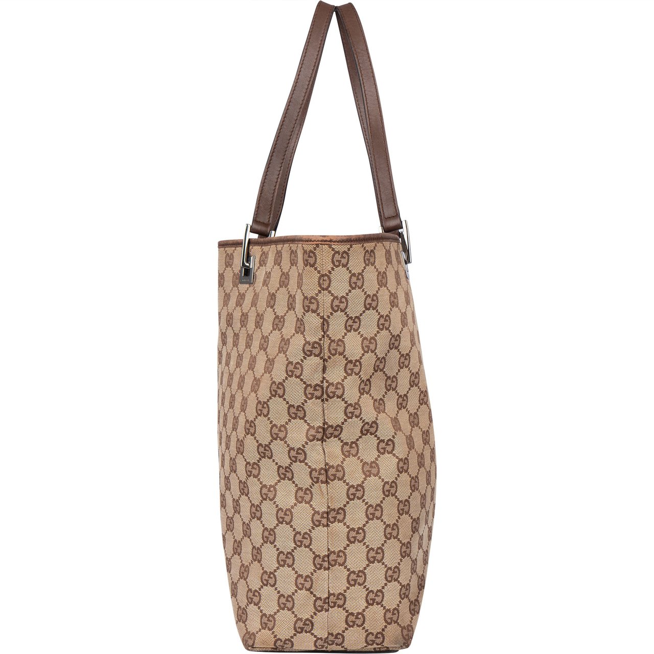 Gucci Gucci GG Monogram Handbag Bruin