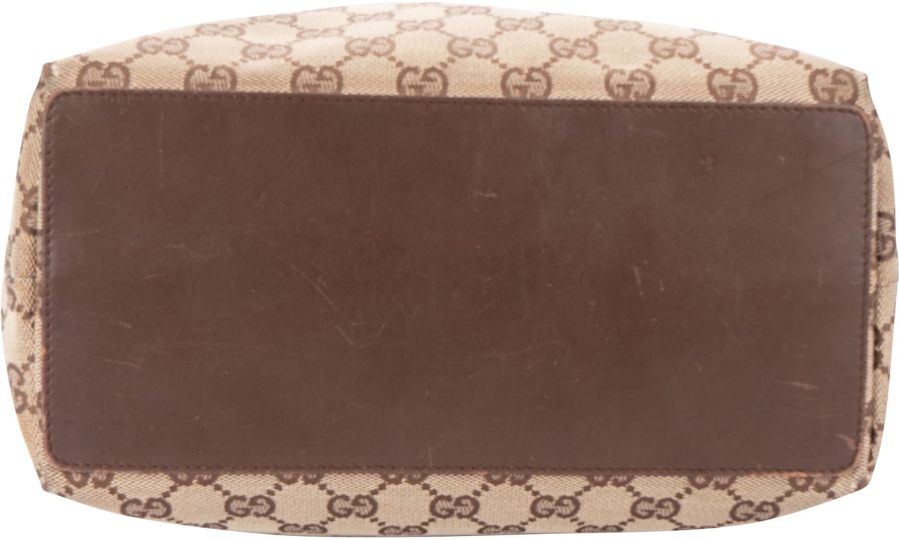 Gucci Gucci GG Monogram Handbag Bruin