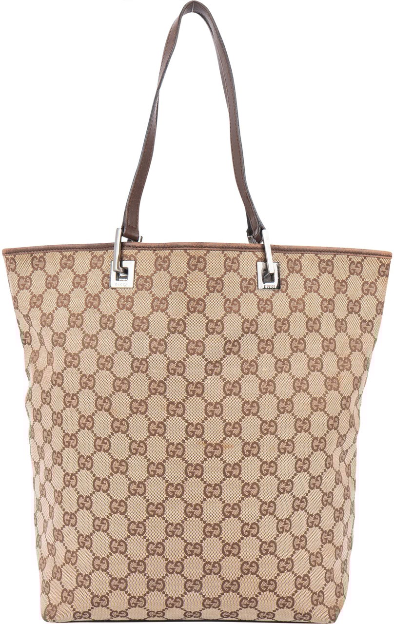 Gucci Gucci GG Monogram Handbag Bruin
