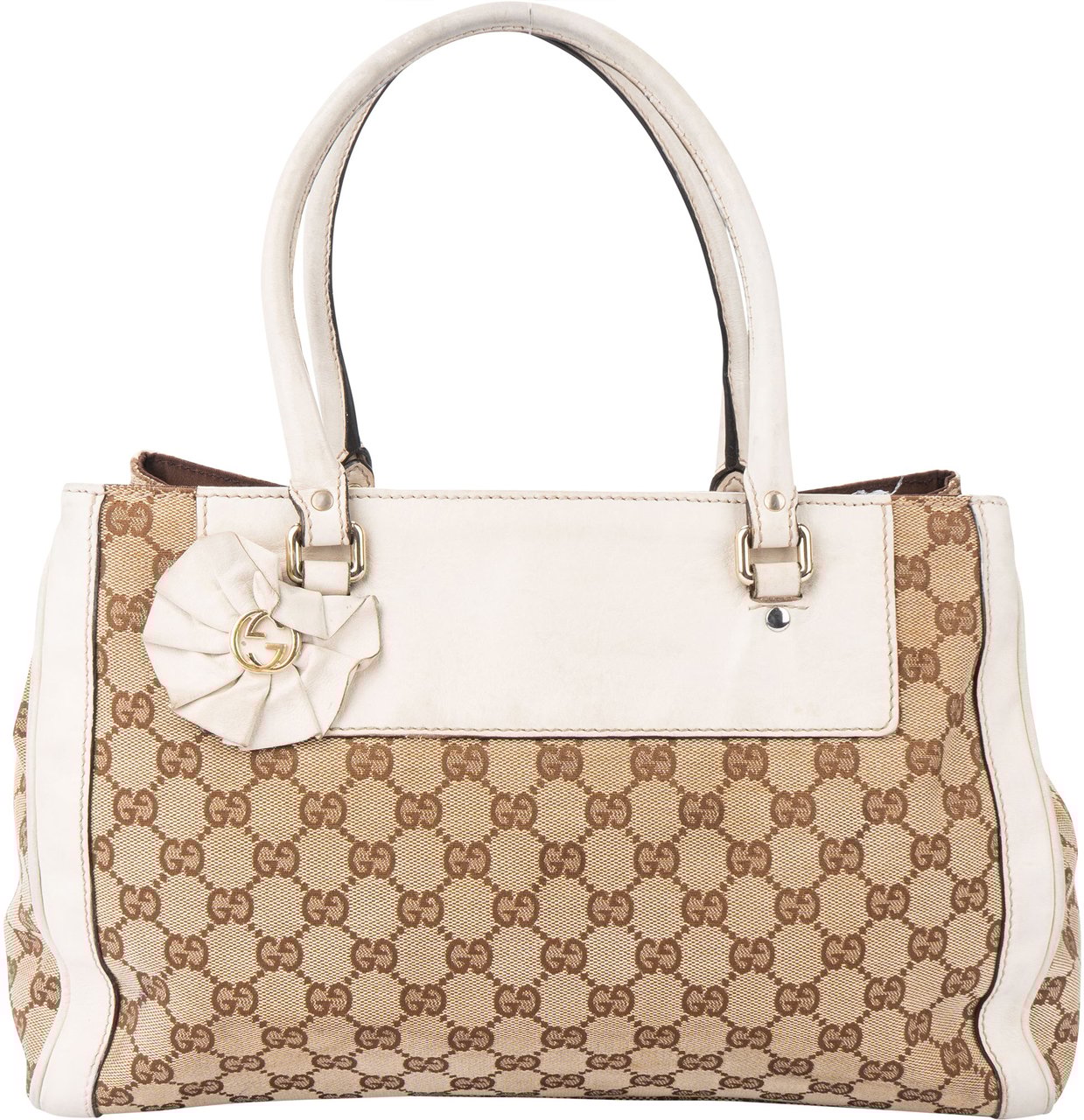 Gucci Gucci GG Monogram Flower Handbag Divers