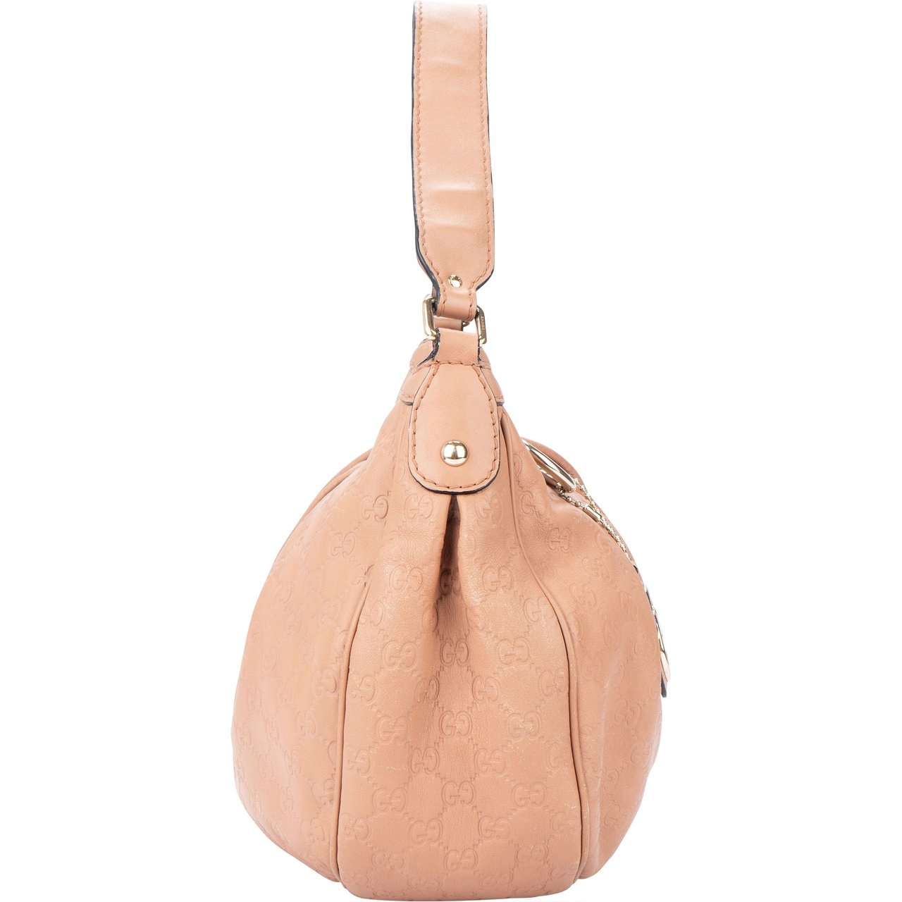 Gucci Gucci Rose GG Monogram Leather Sukey Handbag Divers