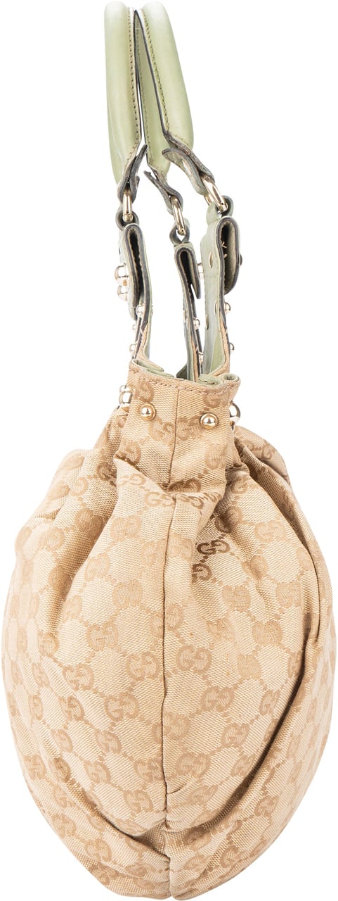 Gucci Gucci GG Monogram Studded Pelham Handbag Divers