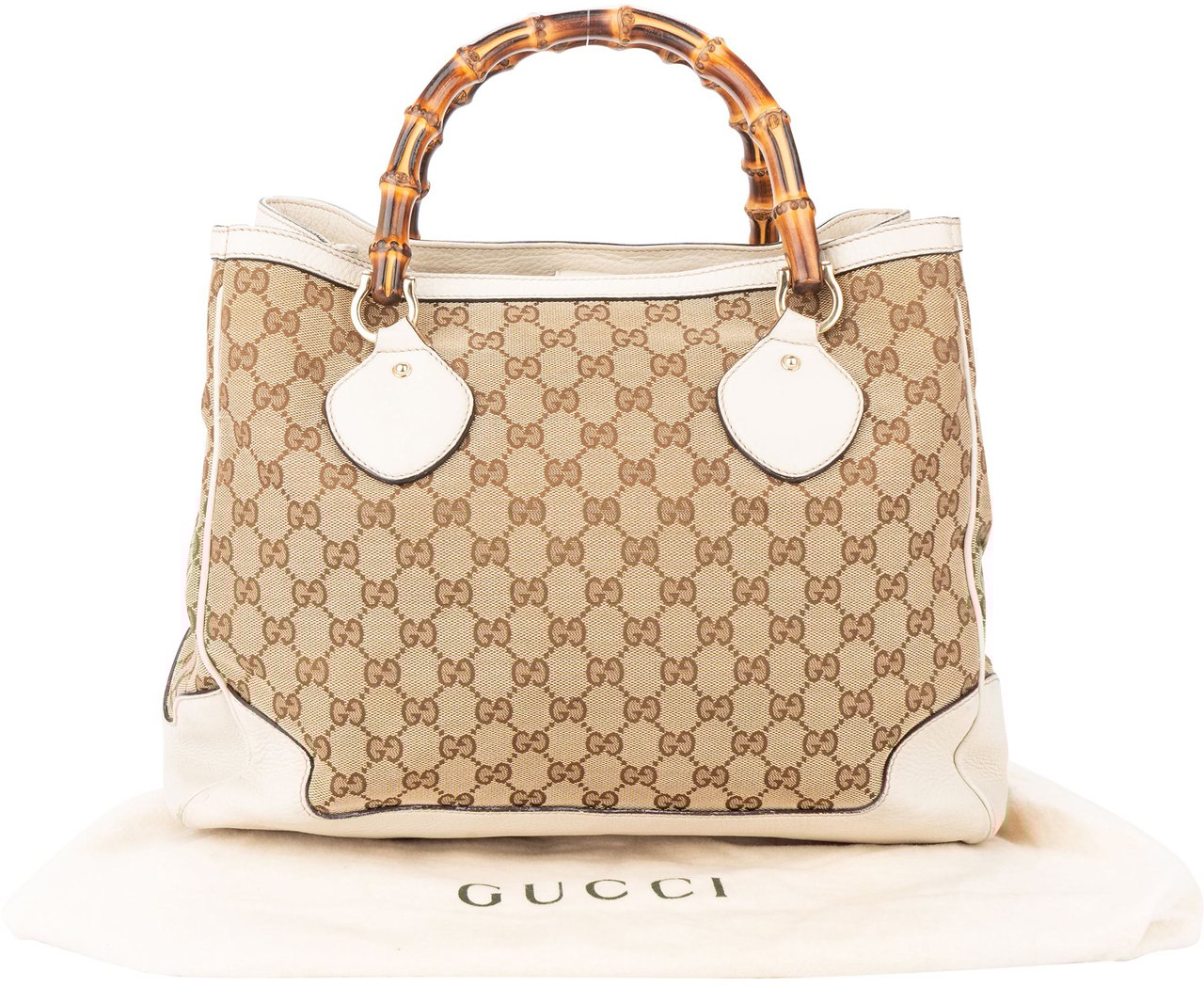 Gucci Gucci GG Monogram Bamboo Handbag Divers