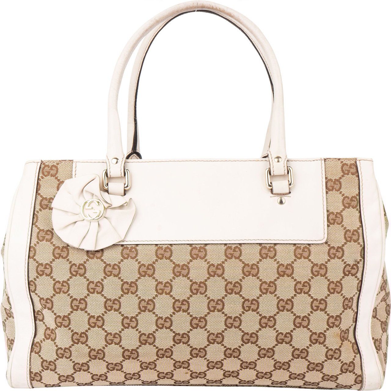 Gucci Gucci GG Monogram Flower Handbag Divers