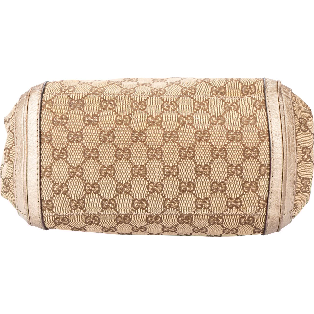 Gucci Gucci GG Monogram Braided Leather Bamboo Handbag Divers