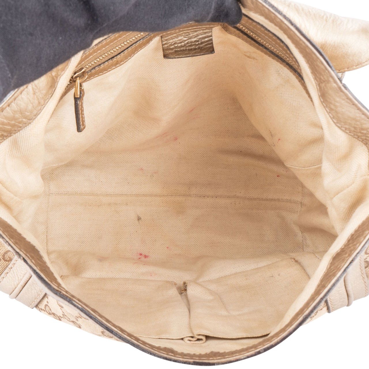 Gucci Gucci GG Monogram Braided Leather Bamboo Handbag Divers