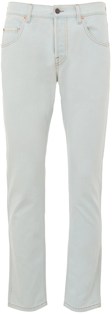 Gucci Trousers Light Blue Divers