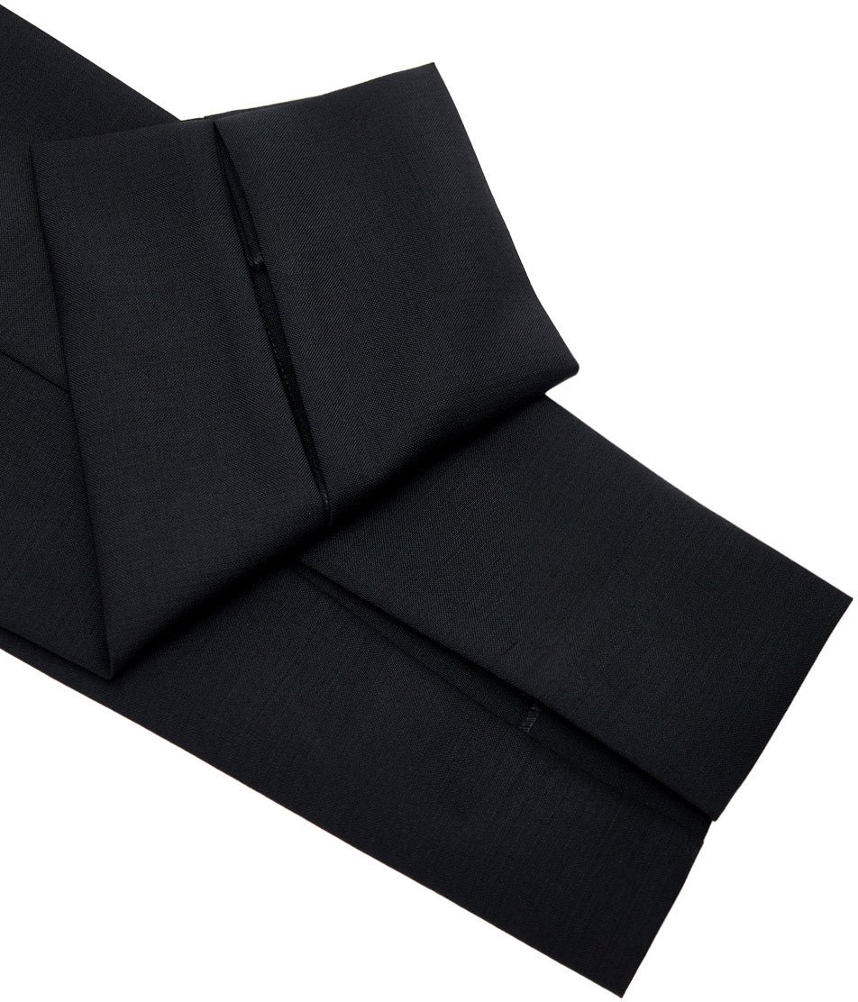 Gucci Black Tailored Trousers with Gucci Metallic Detail Zwart
