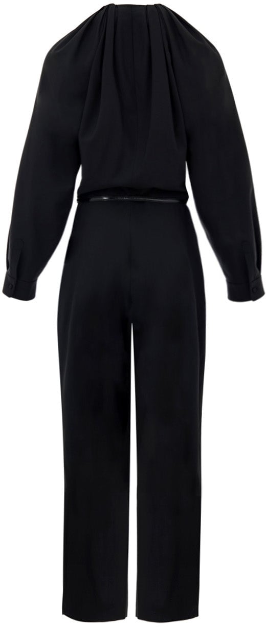 Gucci Black Tracksuit Dress with Gucci Belt Zwart