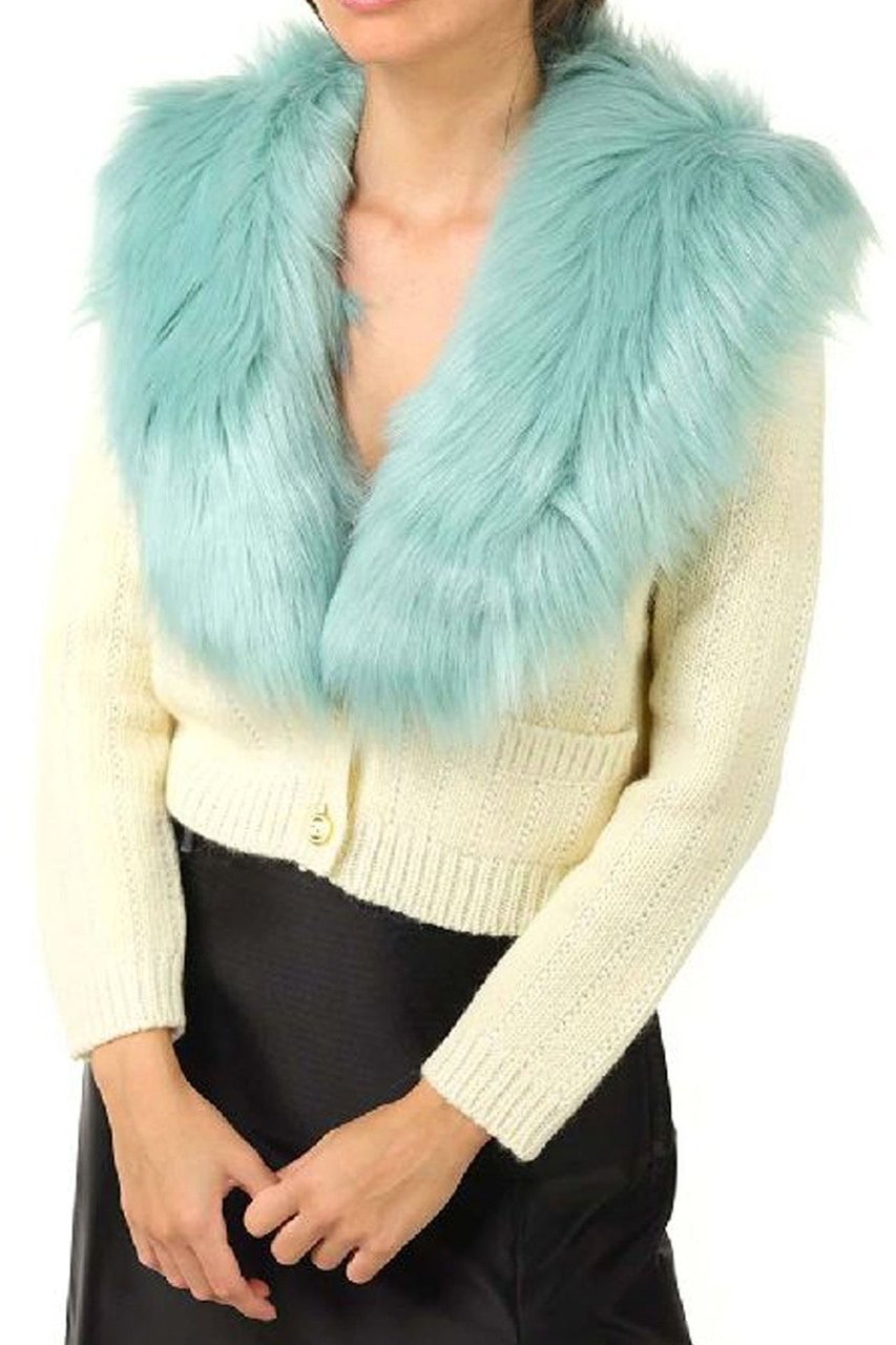 Gucci Wool And Cashmere Cardigan Divers