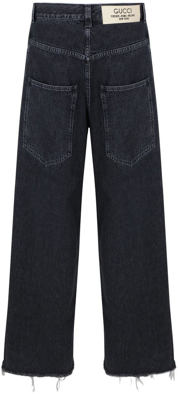 Gucci Wide-Leg Denim Jeans Divers