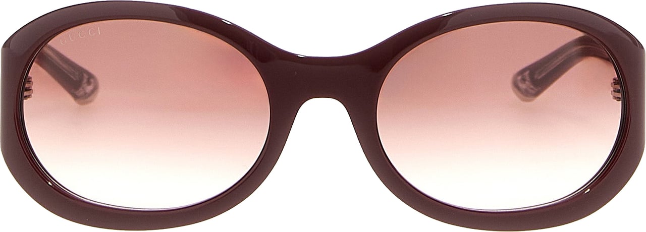 Gucci Bordeaux Acetate Sunglasses Maroon