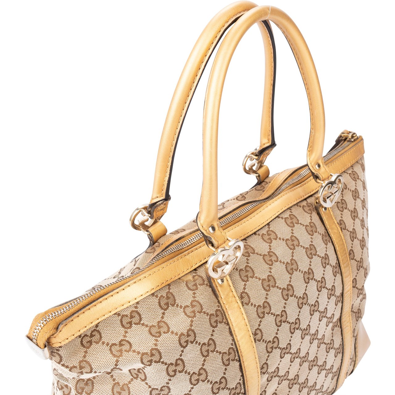 Gucci Gucci GG Monogram Twin Heart Handbag Divers