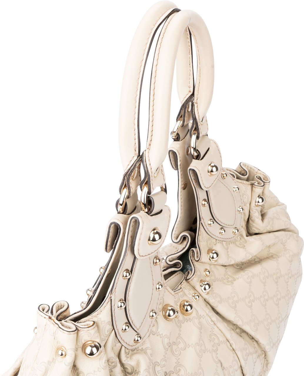 Gucci Gucci GG Leather Monogram Palham Handbag Divers