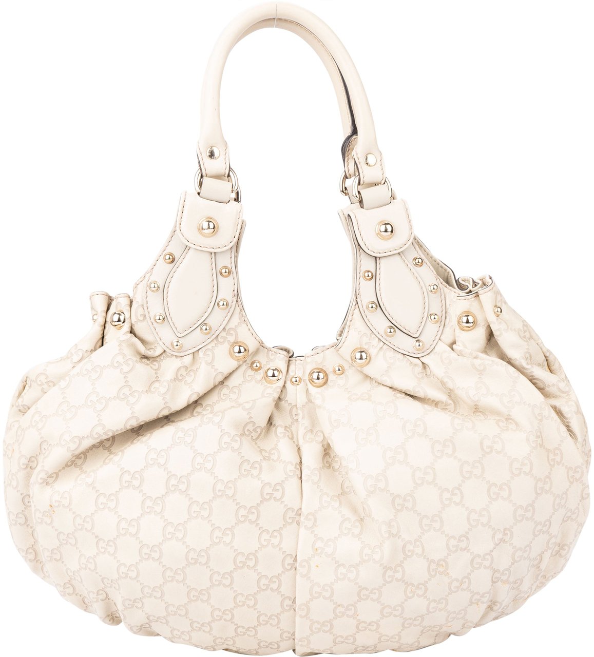 Gucci Gucci GG Leather Monogram Palham Handbag Divers