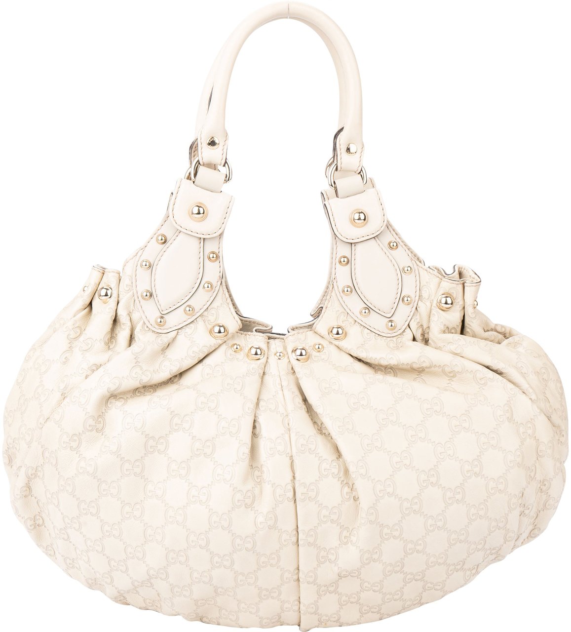 Gucci Gucci GG Leather Monogram Palham Handbag Divers
