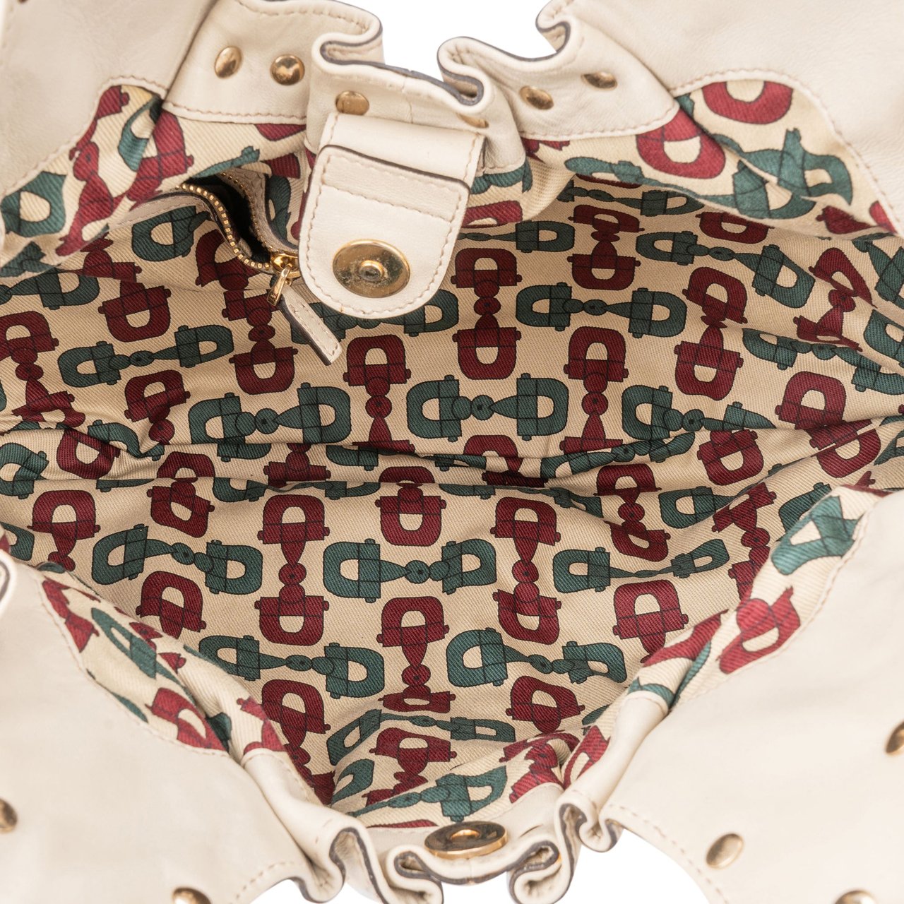 Gucci Gucci GG Leather Monogram Palham Handbag Divers