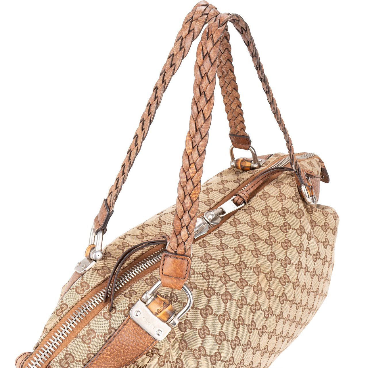 Gucci Gucci GG Monogram Bamboo Shoulder Bag Divers