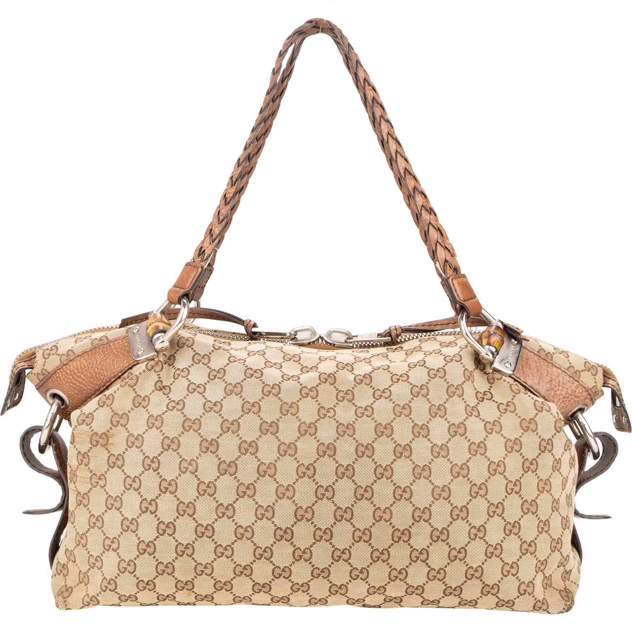 Gucci Gucci GG Monogram Bamboo Shoulder Bag Divers