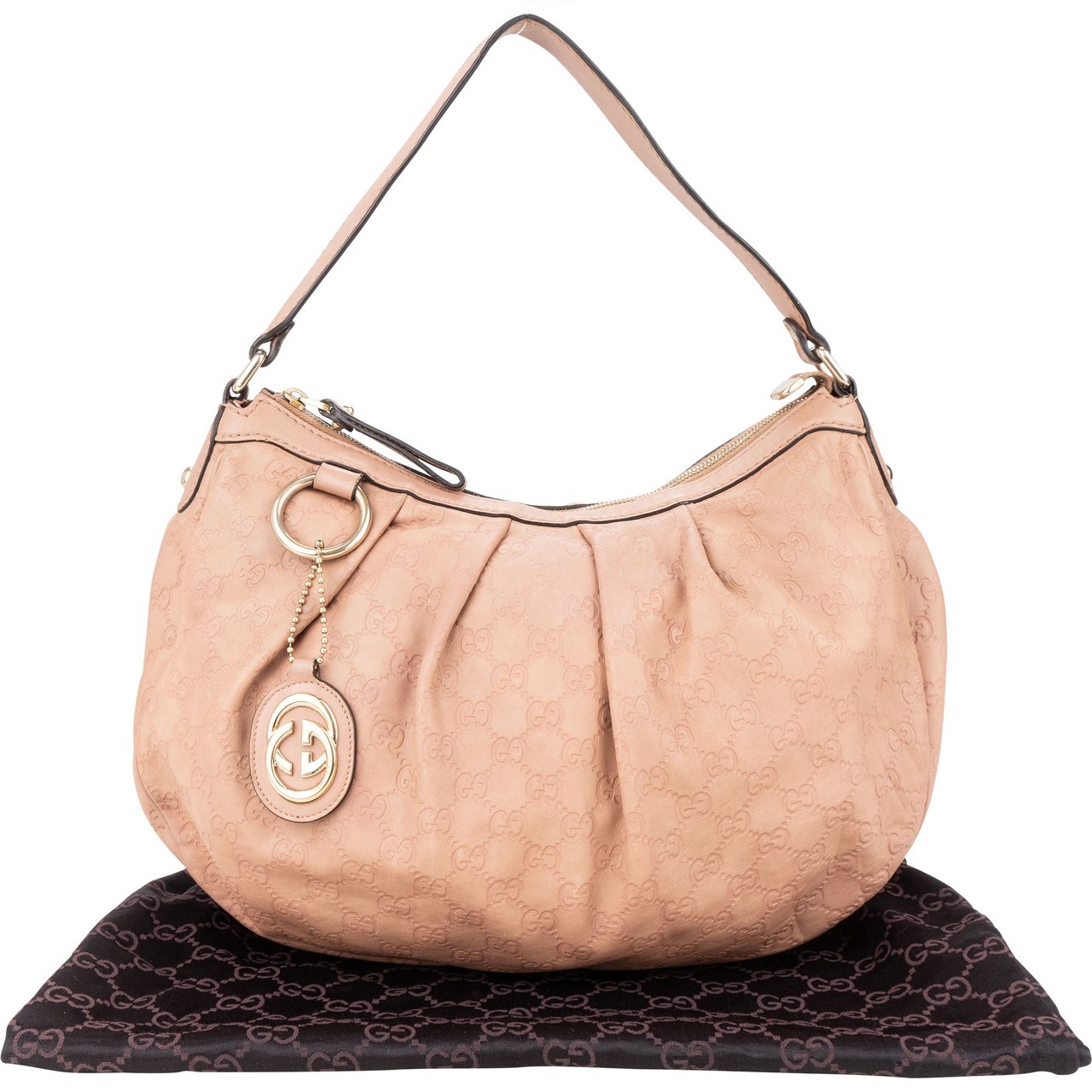 Gucci Gucci GG Leather Monogram Sukey Hobo Bag Divers