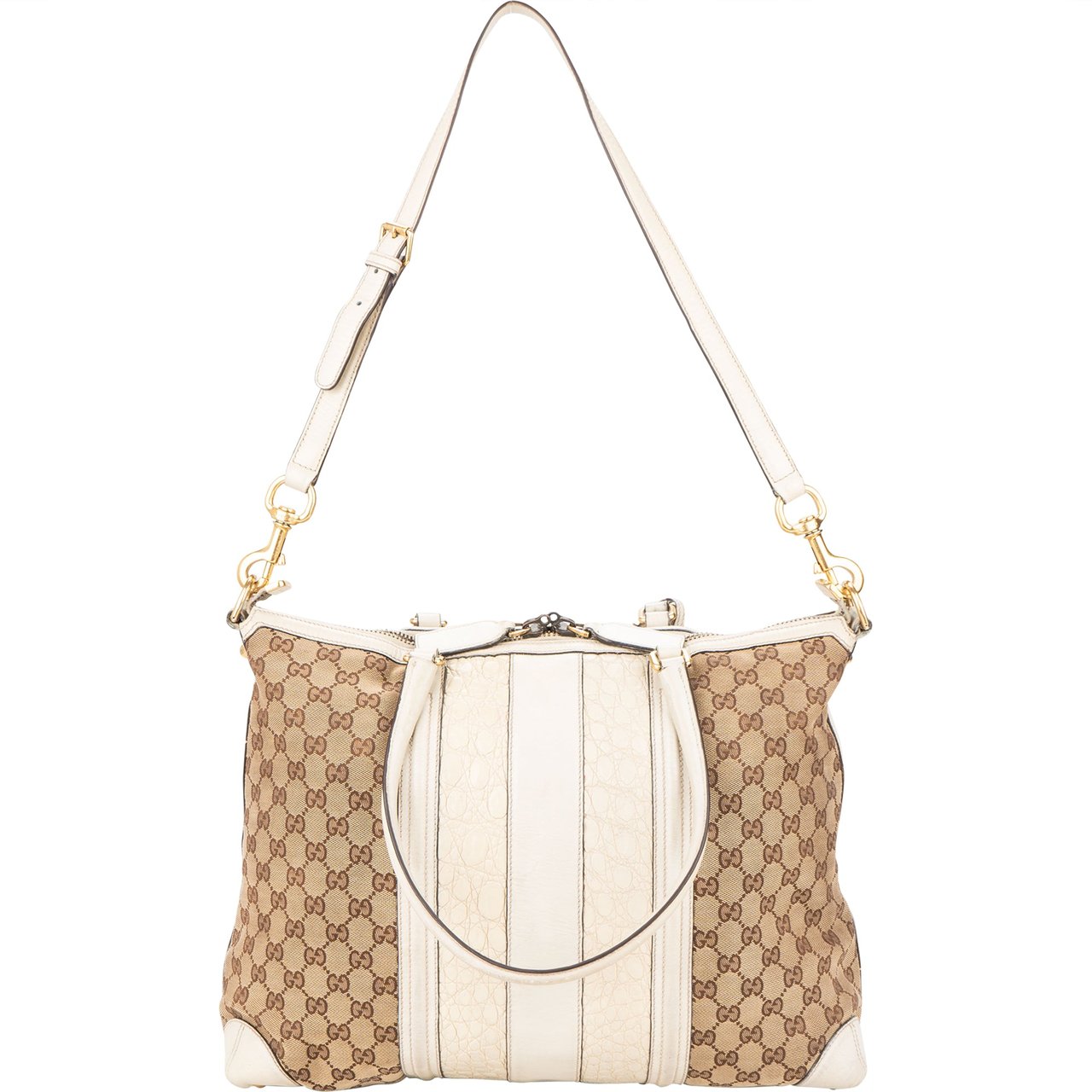Gucci Gucci GG Monogram Croco Optic Handbag Divers