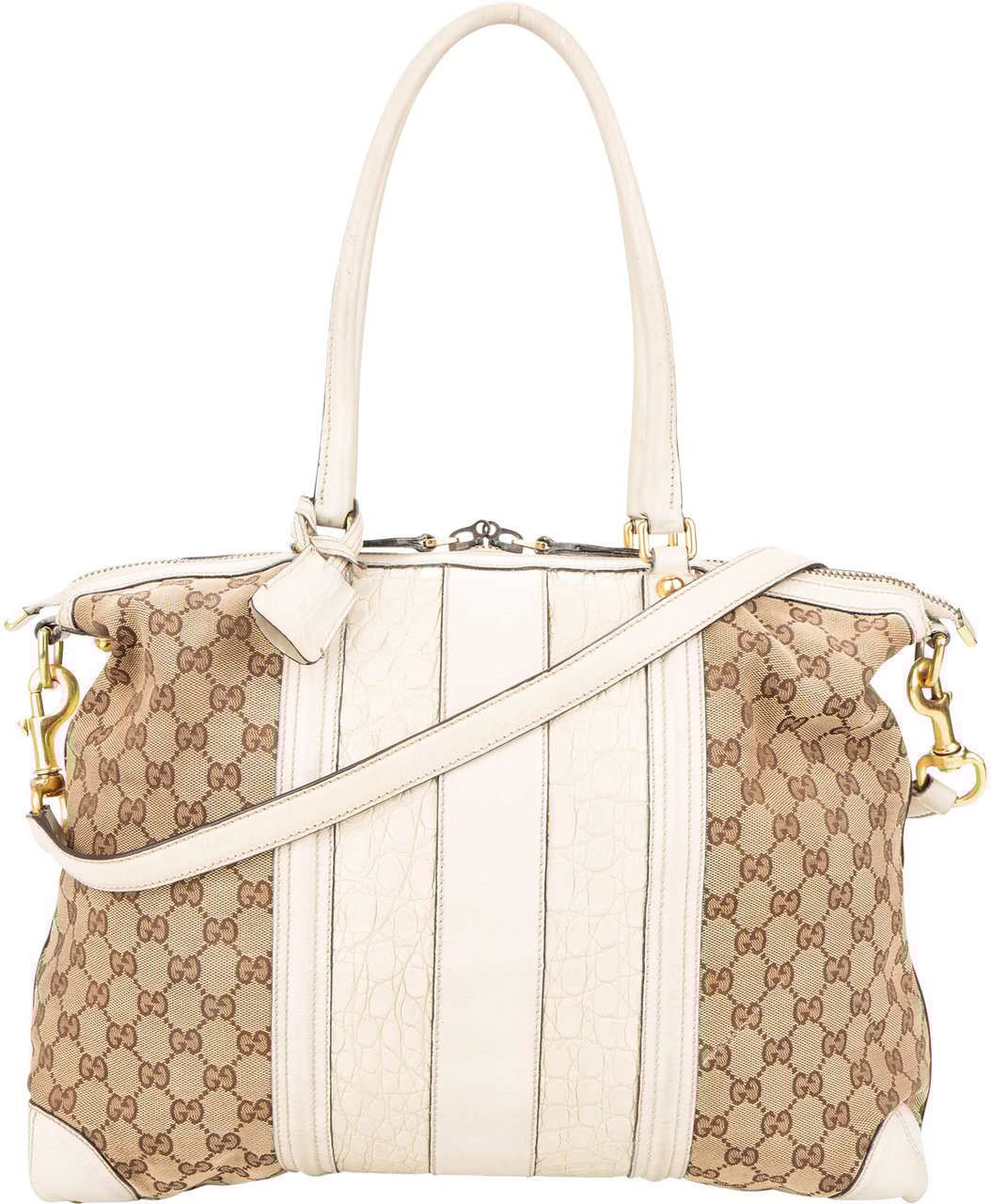 Gucci Gucci GG Monogram Croco Optic Handbag Divers