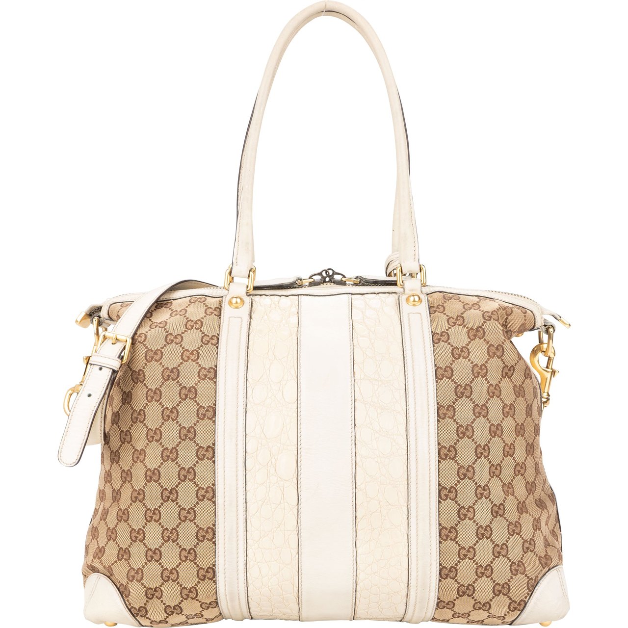 Gucci Gucci GG Monogram Croco Optic Handbag Divers
